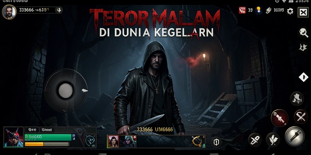 Gameplay menegangkan saat berhadapan dengan makhluk kegelapan.