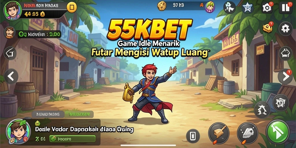 Tampilan gameplay 55KBET yang seru dan menarik.