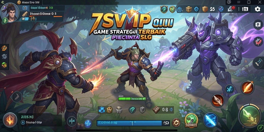 Tampilan gameplay strategis mendebarkan di 7SVIP.