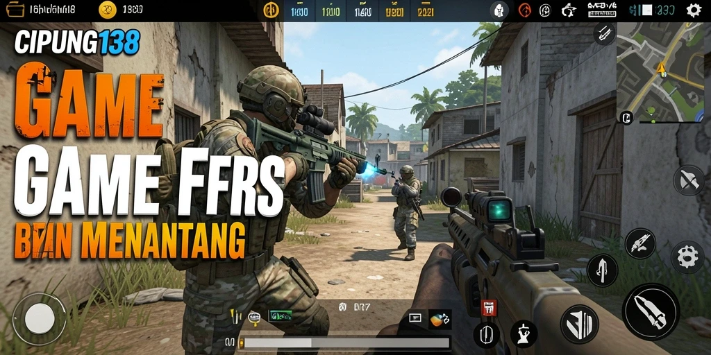 Screenshot menunjukkan aksi seru dari gameplay CIPUNG138.