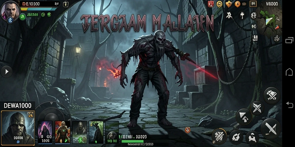 Gameplay DEWA1000 yang menakutkan dan mencekam.