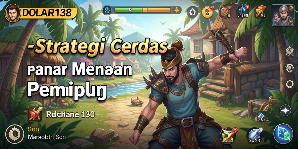 Tampilan menarik gameplay strategi DOLAR138 dengan pertempuran epik.