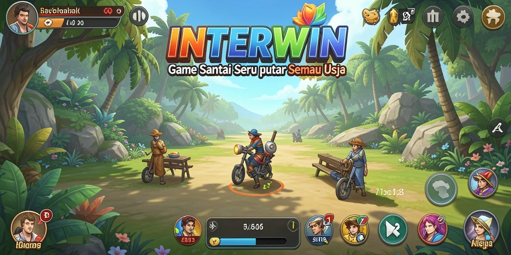 Screenshot INTERWIN menampilkan gameplay yang seru dan menyenangkan.