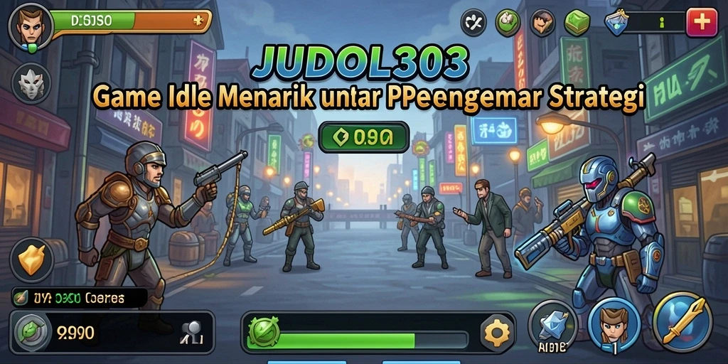 Screenshot menunjukkan gameplay santai dan strategi di JUDOL303.