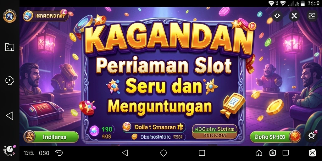 Tampilan gameplay Slot KAGANDAN yang mengasyikkan dan penuh warna.