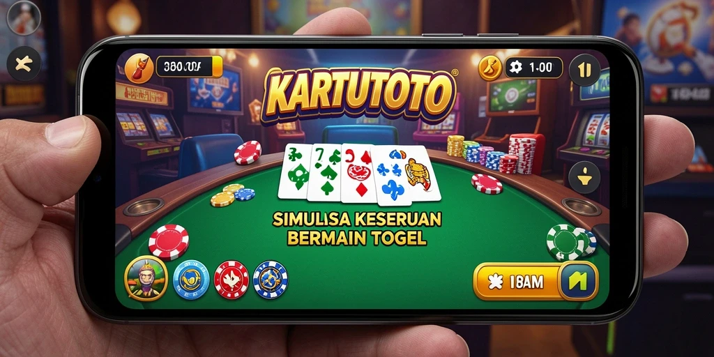 Tampilan menarik dari gameplay KARTUTOTO yang seru.