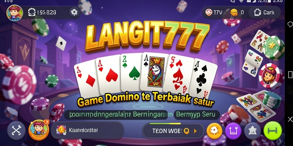 Tampilan menarik dari gameplay seru LANGIT777.