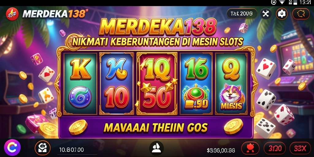 Gameplay slot MERDEKA138 yang mengasyikkan dan penuh warna.