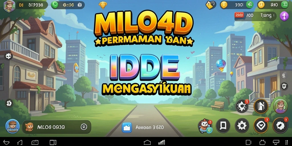 Tampilan gameplay MILO4D yang menarik dan mudah dipahami.