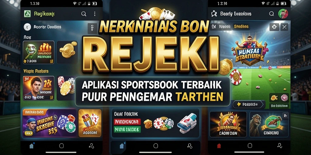 Tampilan gameplay real-time dari aplikasi Sportsbook REJEKI.