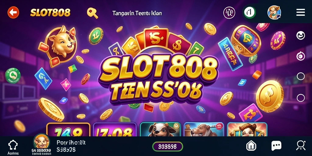 Gameplay menarik dari SLOT8808 dengan tema slot yang beragam.